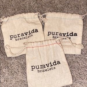 3 Pura vida bracelet bags